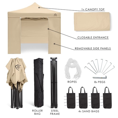 All seasons gazebos - gazebos, 3x3m