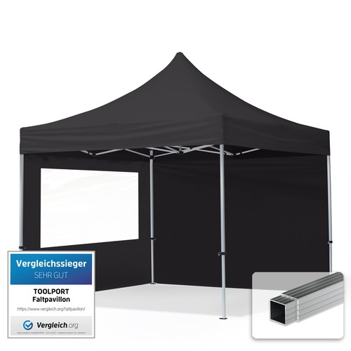 3x3 pes popup - gazebo, aluminium
