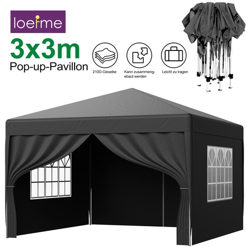 Pop gazebo 3x3m - gazebo, waterproof