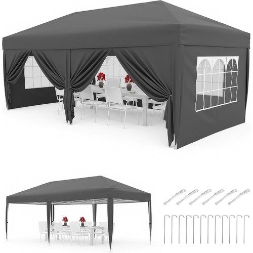 3x6m pop gazebo heavy duty - heavy,