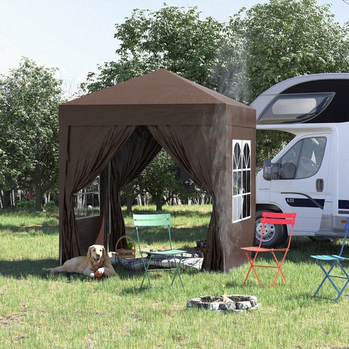 2x2m pop gazebo coffee - 2x2m,
